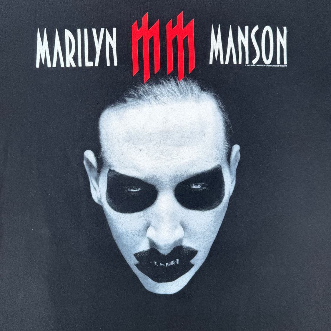 빈티지 마릴린 맨슨 Marilyn Manson 2003 티셔츠 상품이미지3