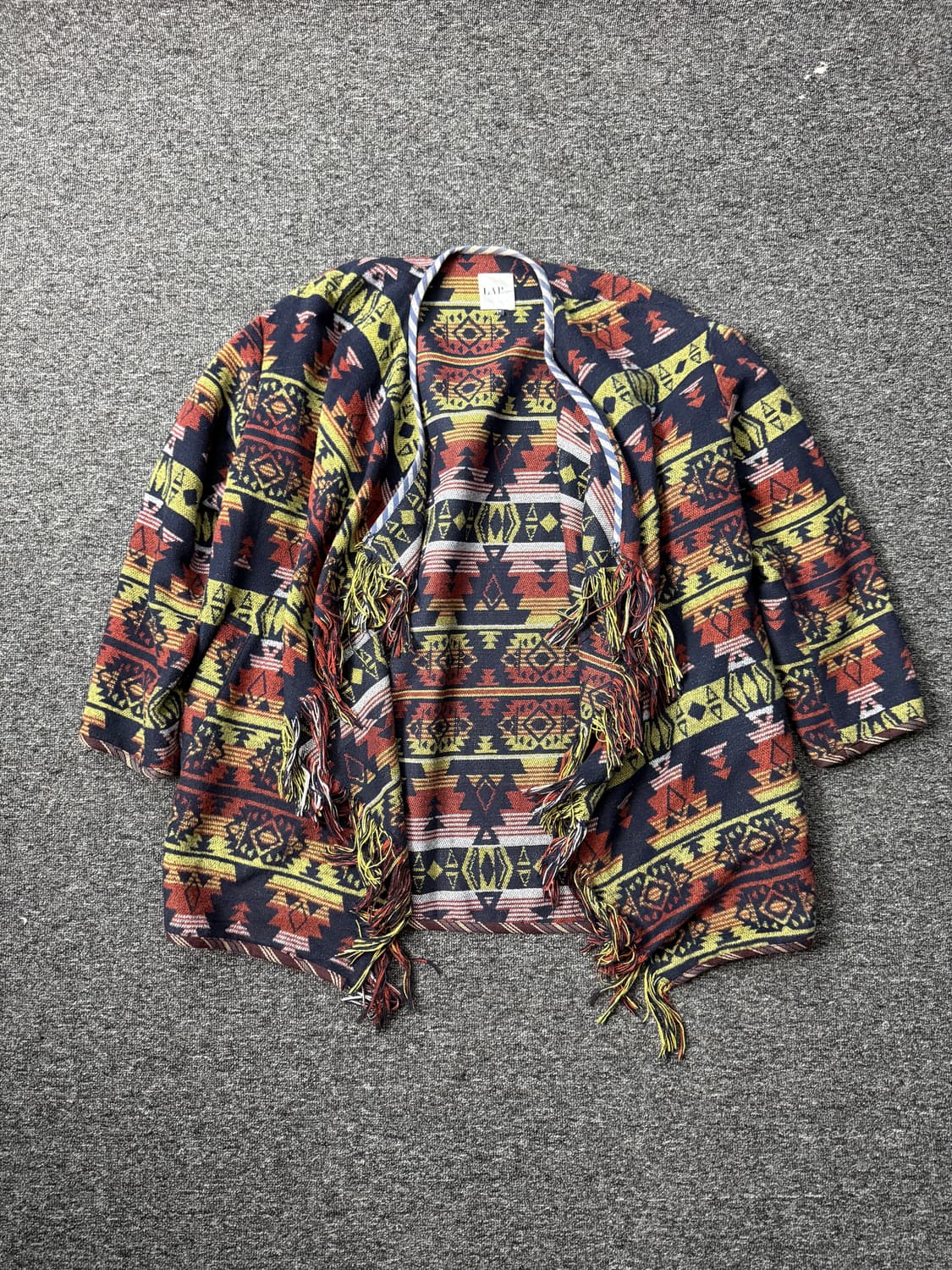 LAP 에스닉 판초 자켓 상품이미지6