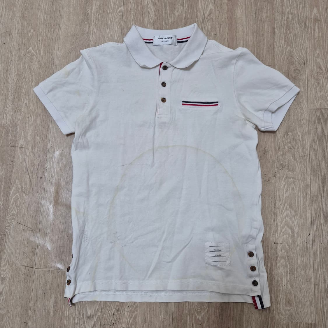 톰브라운 뉴욕 반팔 카라티 상품이미지1