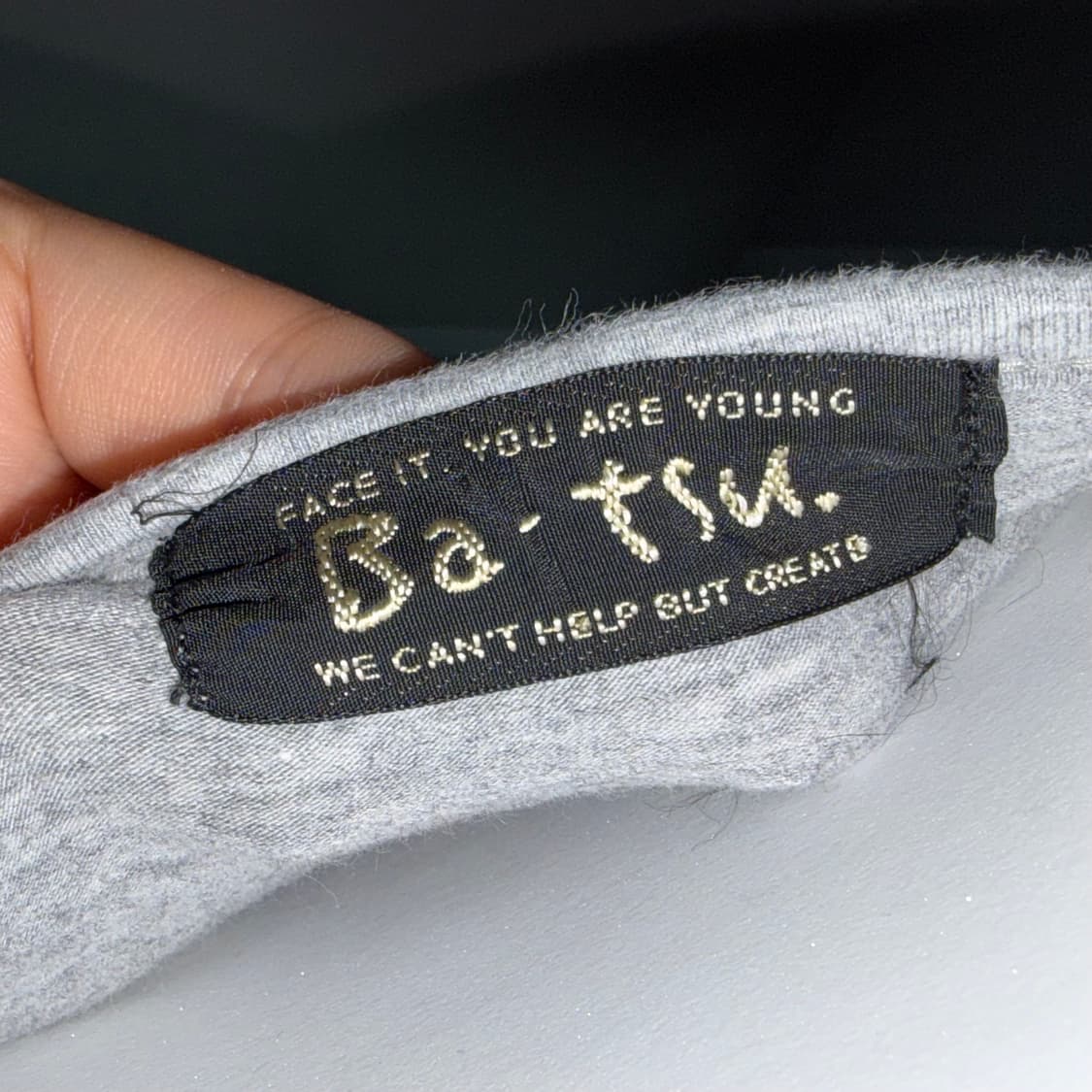 vintage ba-tsu  Gothic Baby Tee 상품이미지3