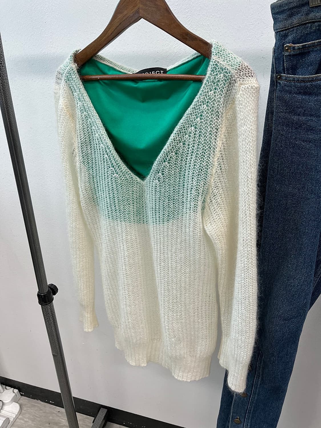 여)  y/project 알파카 레이어드 니트  상품이미지1