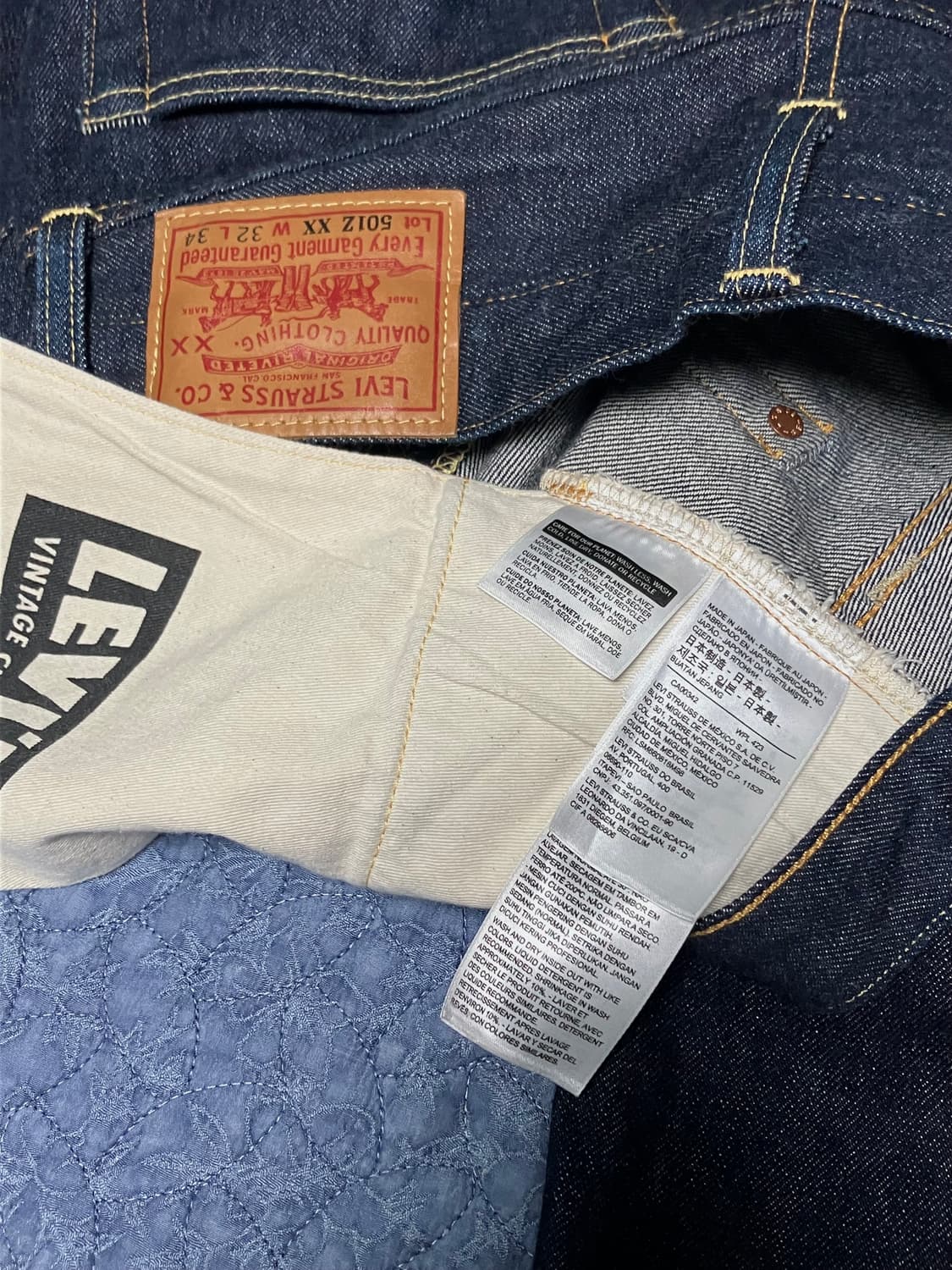 [32X34] LVC 1954 501 진 리지드 상품이미지7