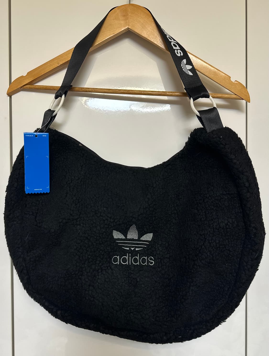 아디다스 쉐르파 뽀글이숄더백  상품이미지1