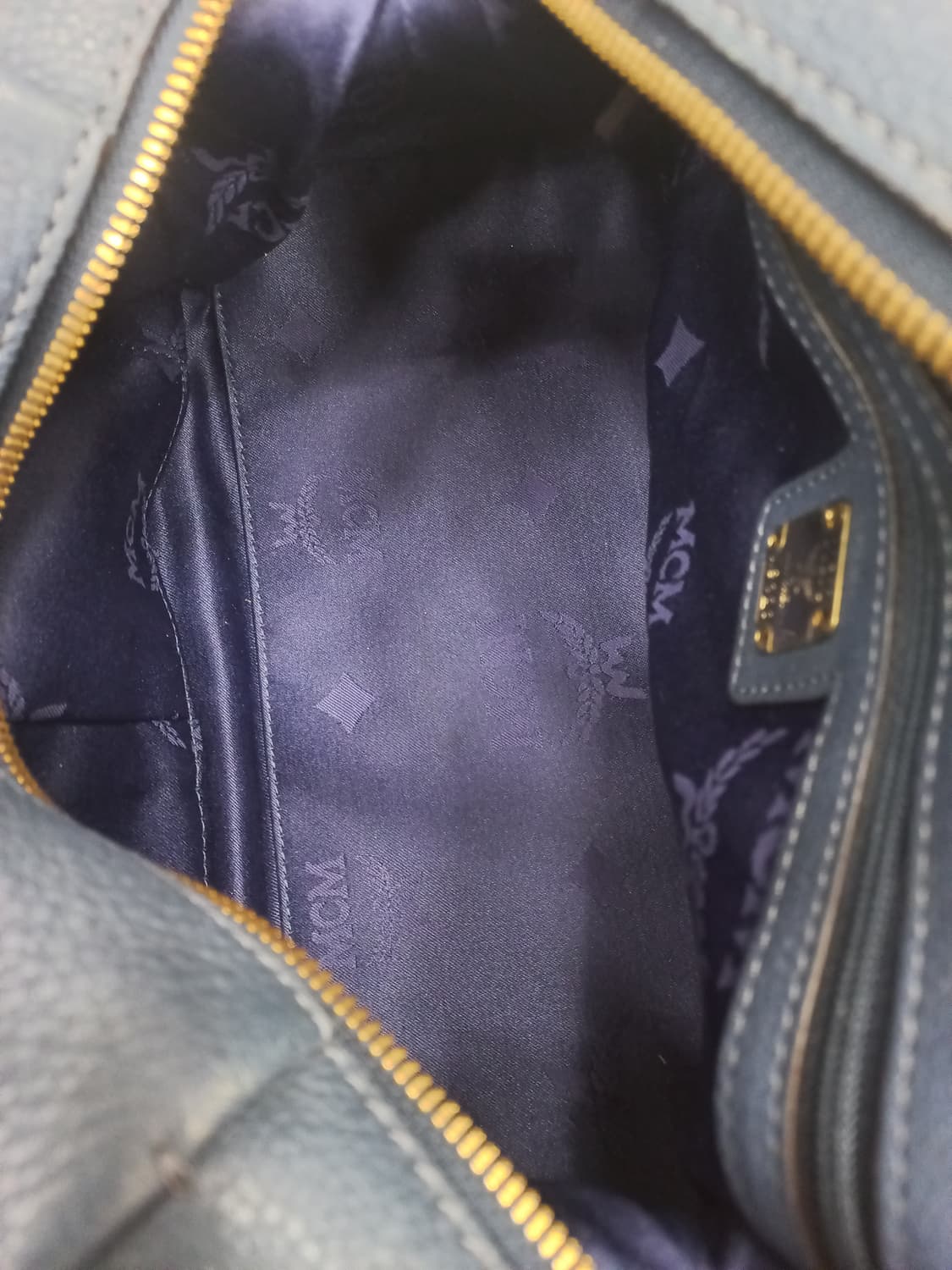 MCM 네이비 토트백 가방 상품이미지6