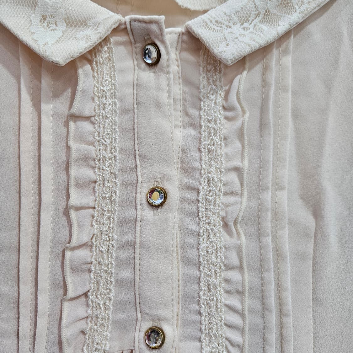 엑시즈팜(Axes femme) 레이스 리본 원피스 상품이미지4