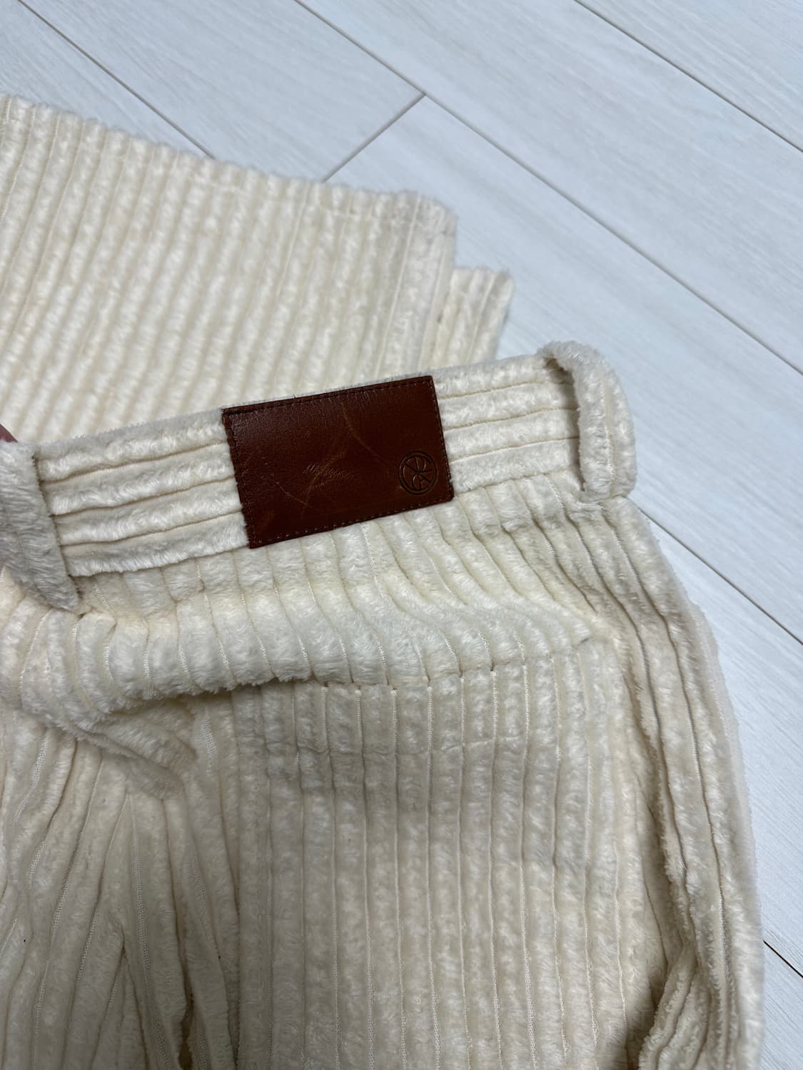 레이스 rrace 와이드 코튼 코듀로이 팬츠 상품이미지4