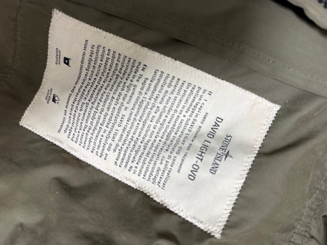 [S]스톤아일랜드 데이비드 라이트 ovd 야상 상품이미지4