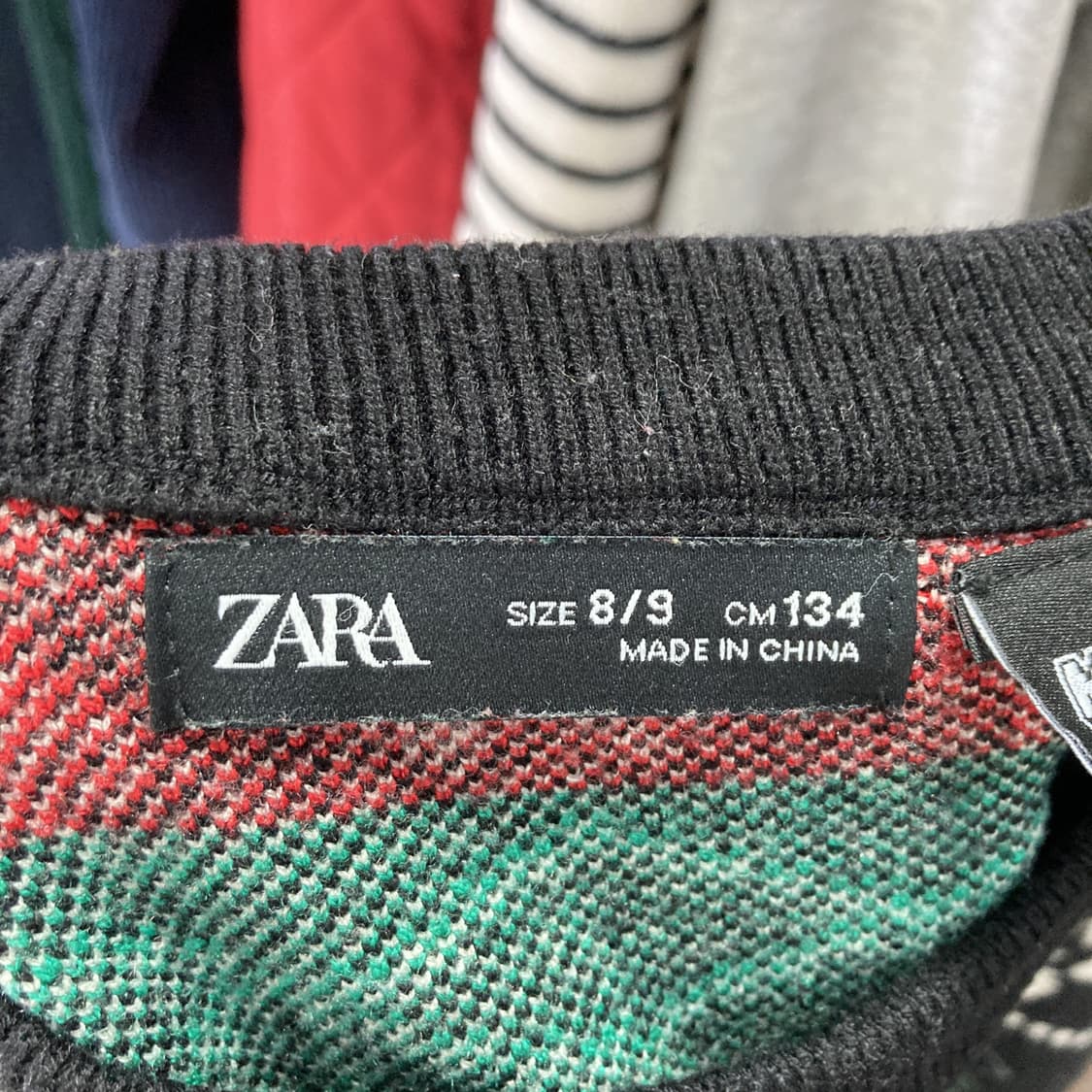 자라 마인크레프트 키즈 니트 8-9  상품이미지4