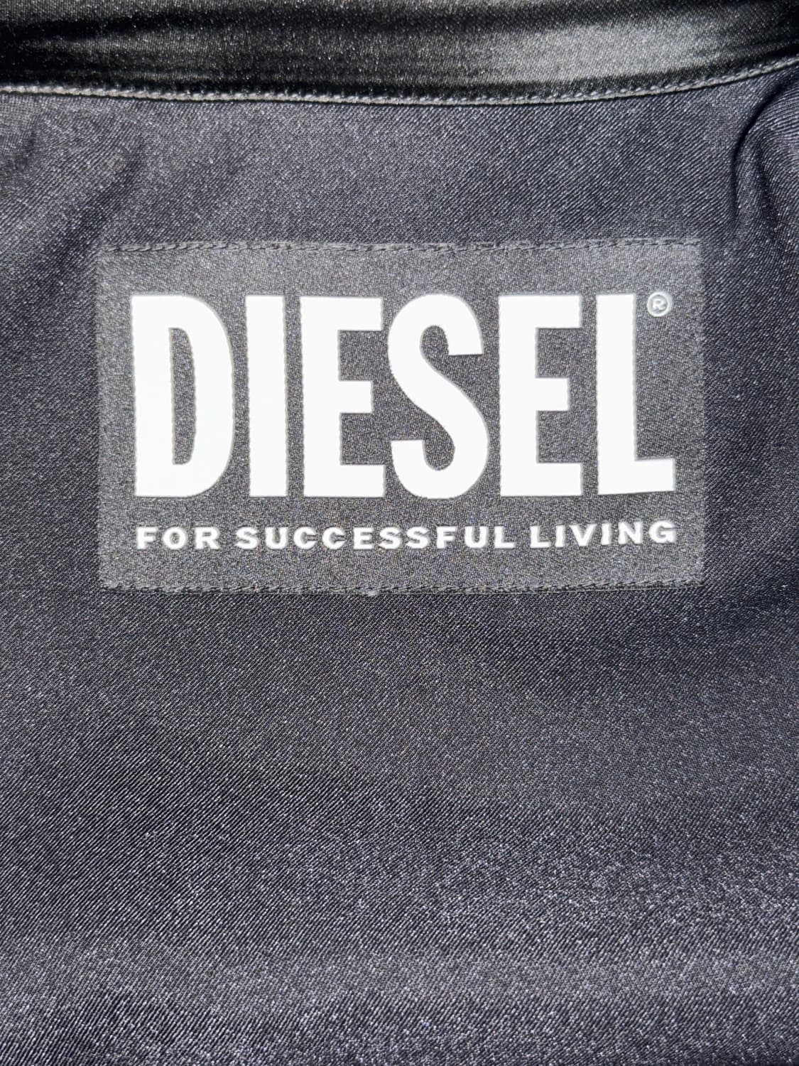 DIESEL satin crop jacket black 상품이미지8