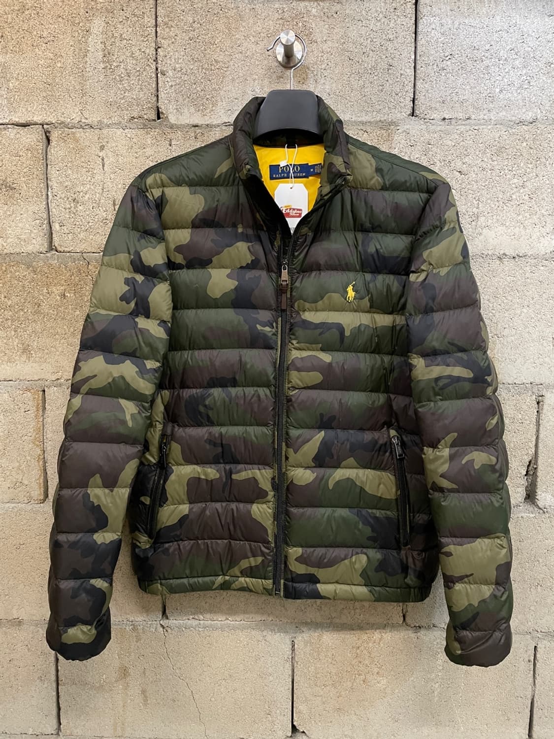 폴로 랄프로렌 카모 경량 패딩  상품이미지1