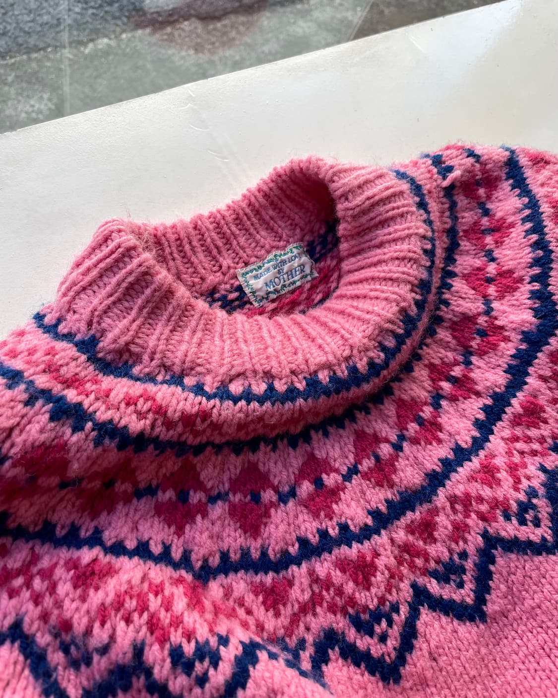 Vintage Hand made Wool Sweater 💕 상품이미지2