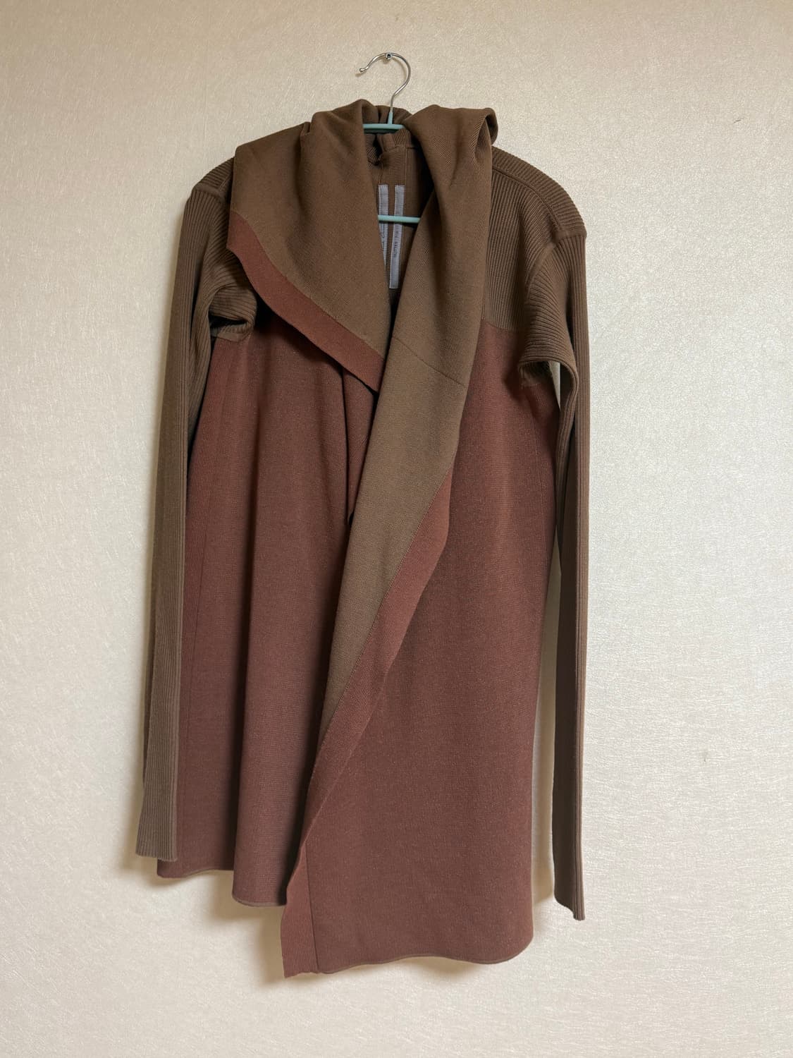 릭오웬스 글리터 17FW 어세신 후드 롱슬리브 가디건 상품이미지1