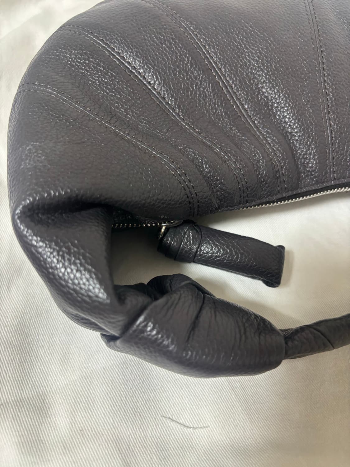 르메르 포춘백 미니 다크초코 (그레인레더) 정품 상품이미지3