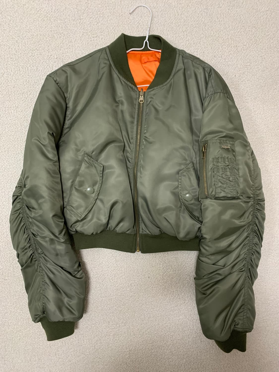 페일제이드 ma-1 항공점퍼 카키 상품이미지2