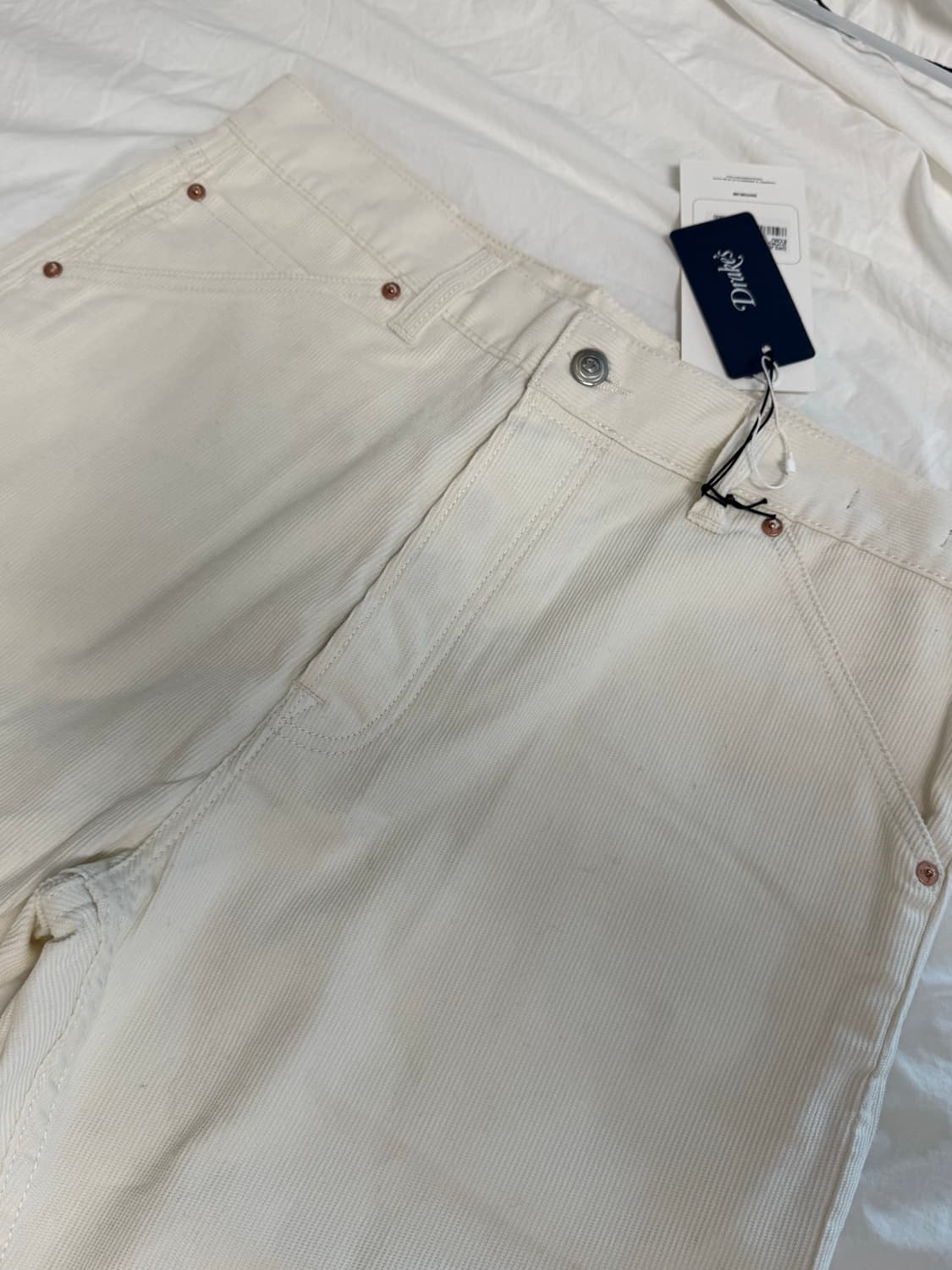 드레익스 에쿠르 재팬 셀비지 코듀로이 5포켓진 34(새상품) 상품이미지7