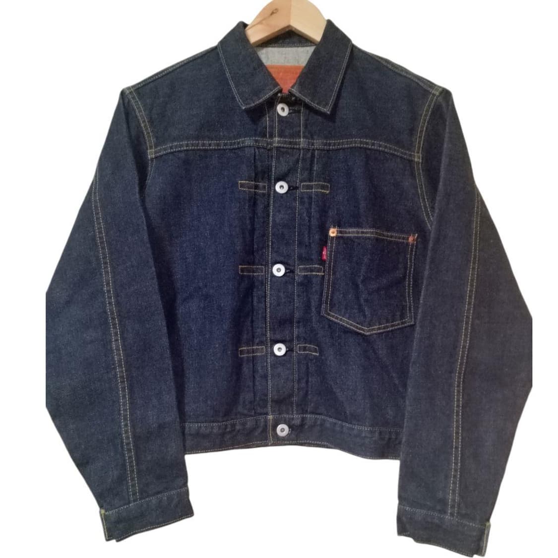 리바이스 71506-XX 1st 퍼스트 데님 자켓 일본제 36(S)사이즈 상품이미지1