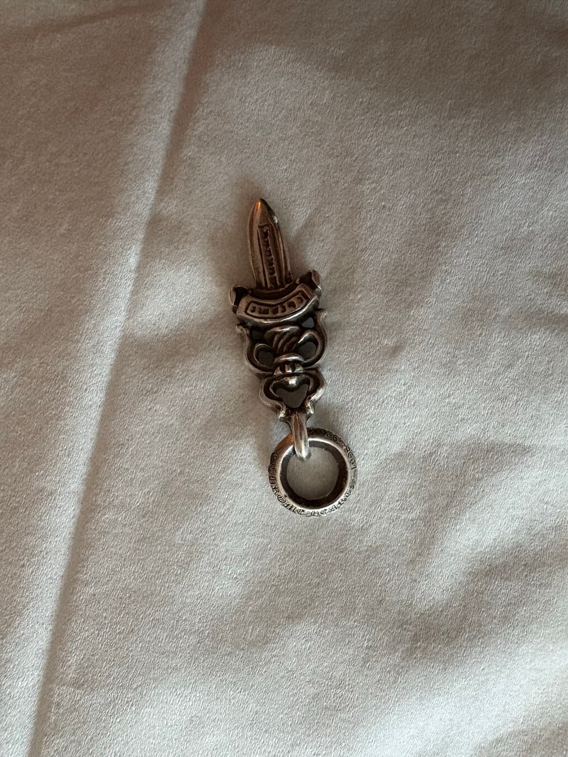 크롬하츠 팬던트 도그택 5대거 대거 드롭링 상품이미지5