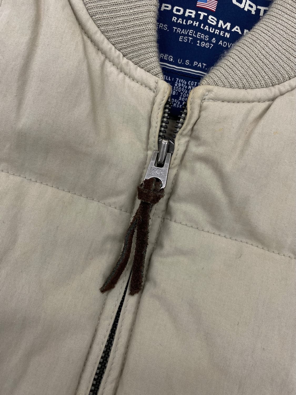 90's 폴로 스포츠 퀼팅 자켓 상품이미지4