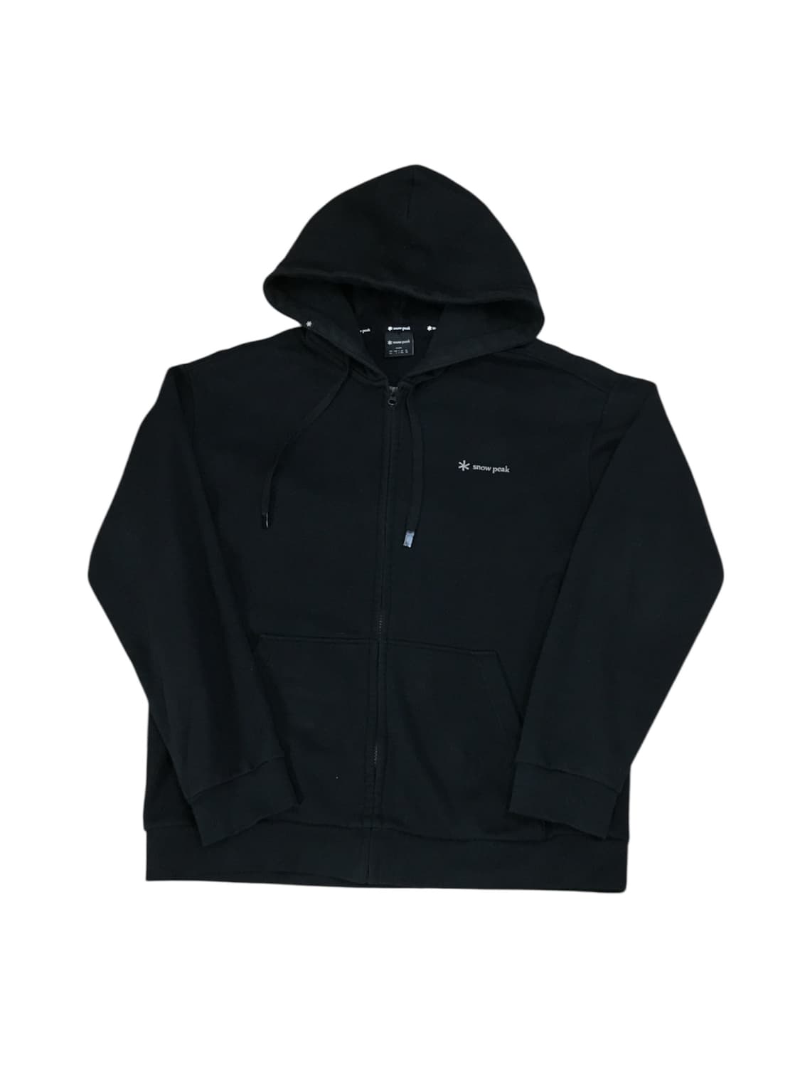 스노우피크 후드집업 블랙 105 상품이미지1
