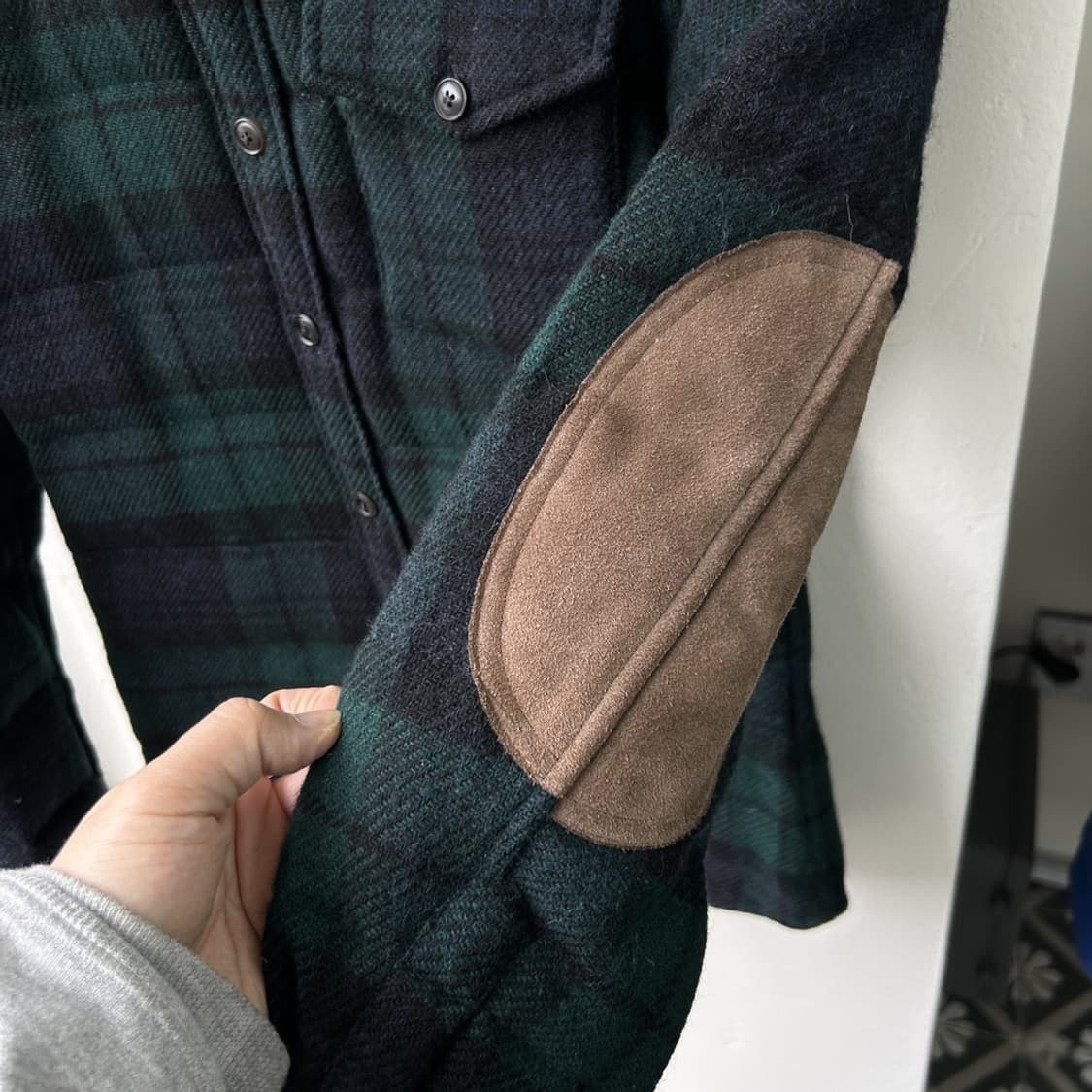 16009 - 폴로 랄프로렌 타탄체크 울 패딩 셔츠 상품이미지4