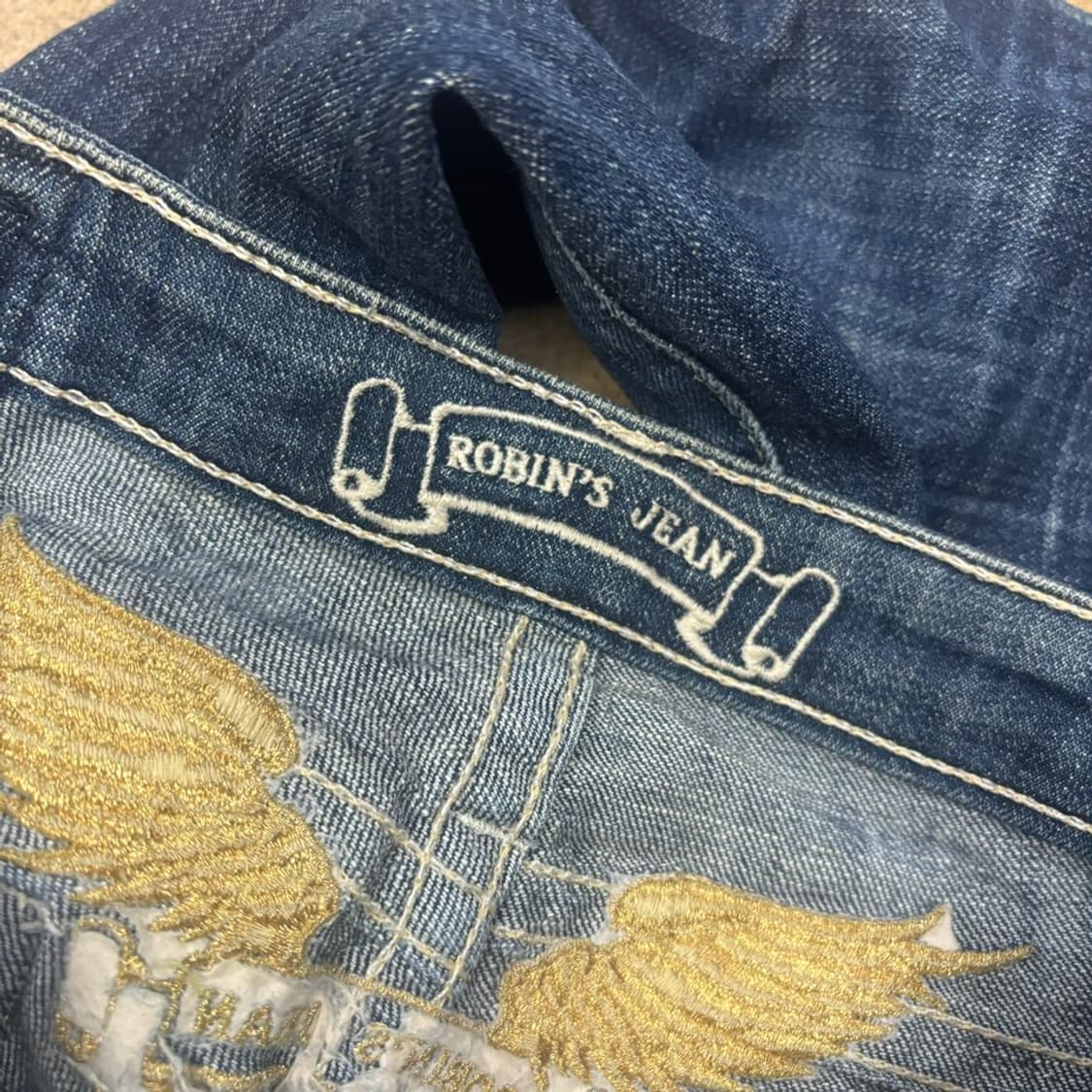 [정품/24] 로빈슨진스 로빈스진스 세미 부츠컷 데님 청바지 상품이미지6