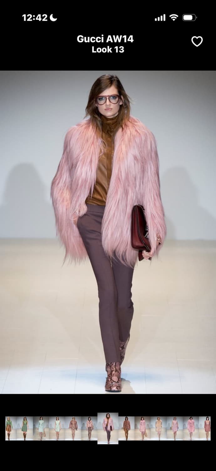 지아니니 구찌 실버 폭스 퍼자켓 상품이미지7