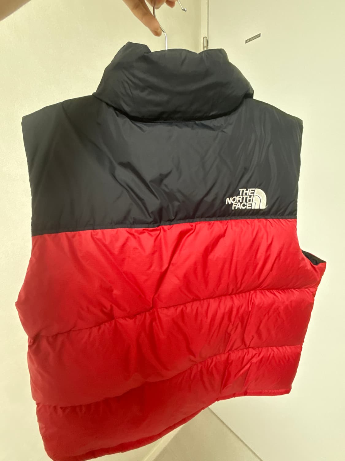 [L] 노스페이스 1996 레트로 눕시 베스트 레드 패딩조끼 상품이미지3