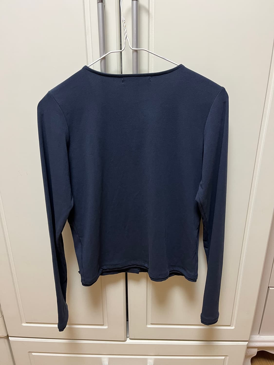 코이세이오 로우 엣지 가디건 네이비 RAW EDGE CARDIGAN 상품이미지8