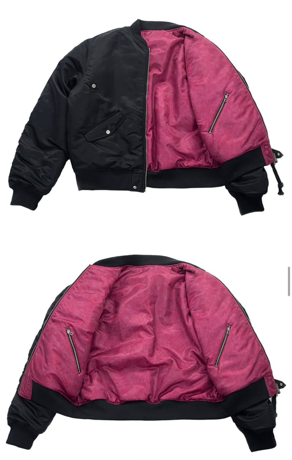 더바이닐하우스 리버시블 MA-1 자켓 상품이미지4