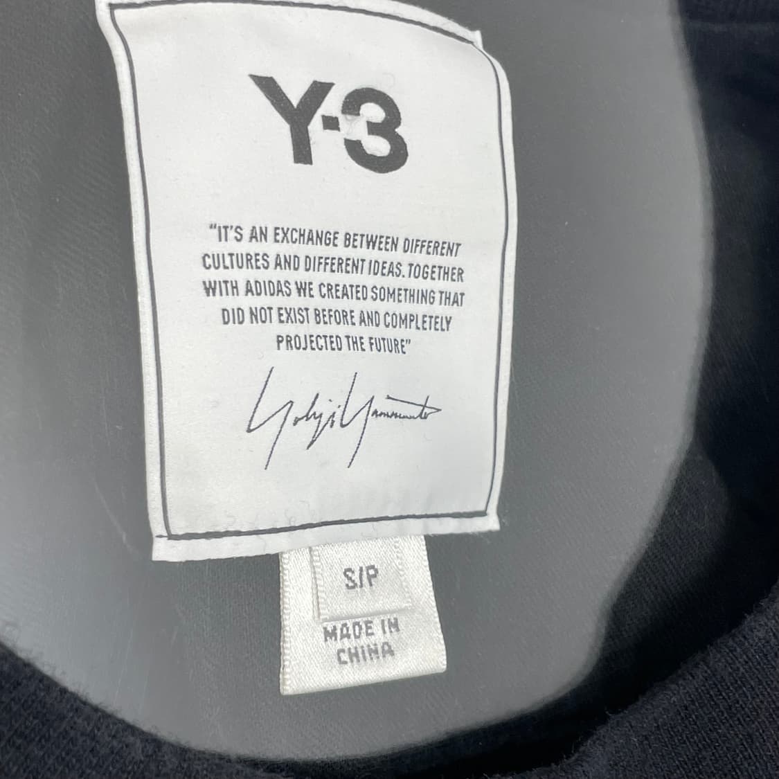 Y-3 와이쓰리 로고 스웻셔츠 맨투맨 티셔츠 상품이미지3