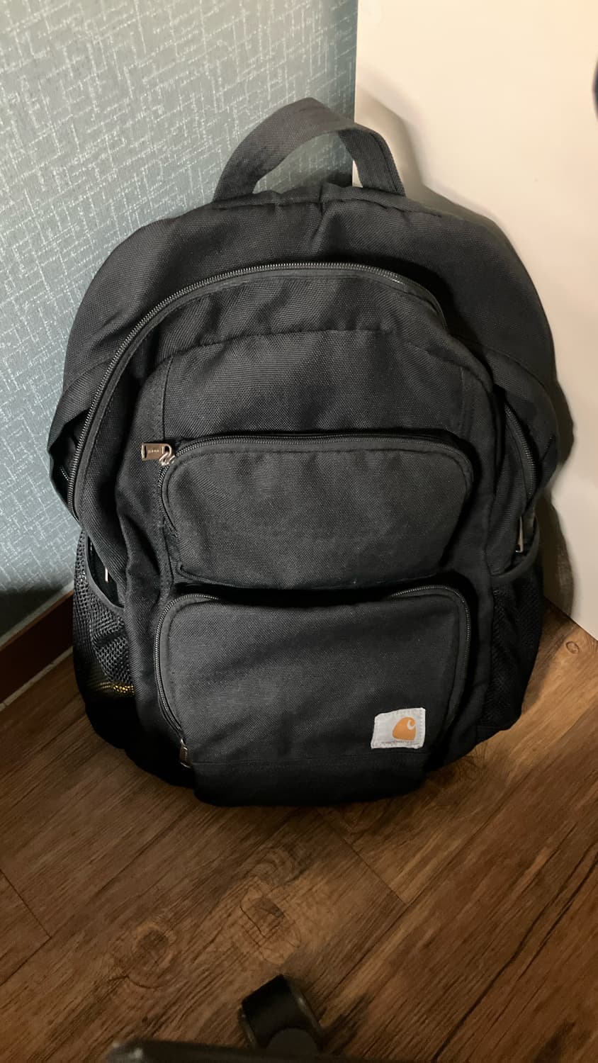 칼하트 블랙 백팩 상품이미지1