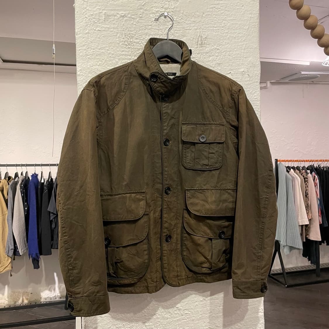  크리스찬 포 왁스드 코튼 자켓 상품이미지1