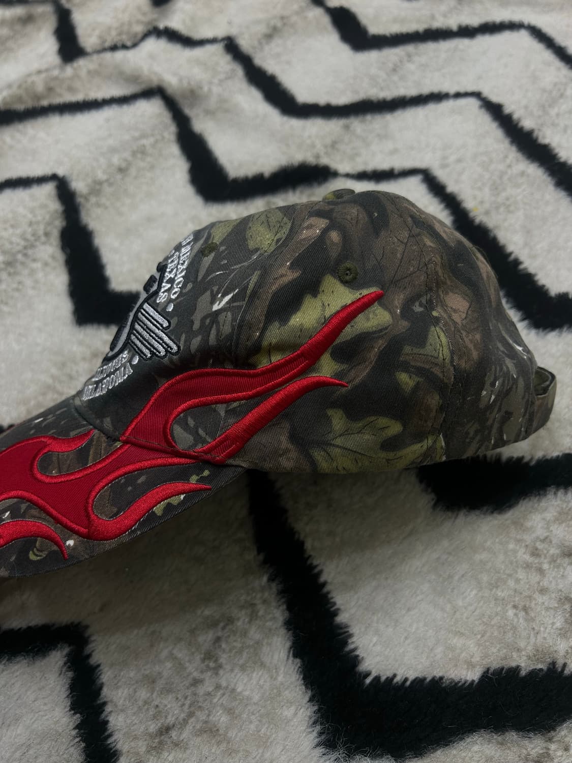 빈티지 리얼트리 자수 볼캡 상품이미지2