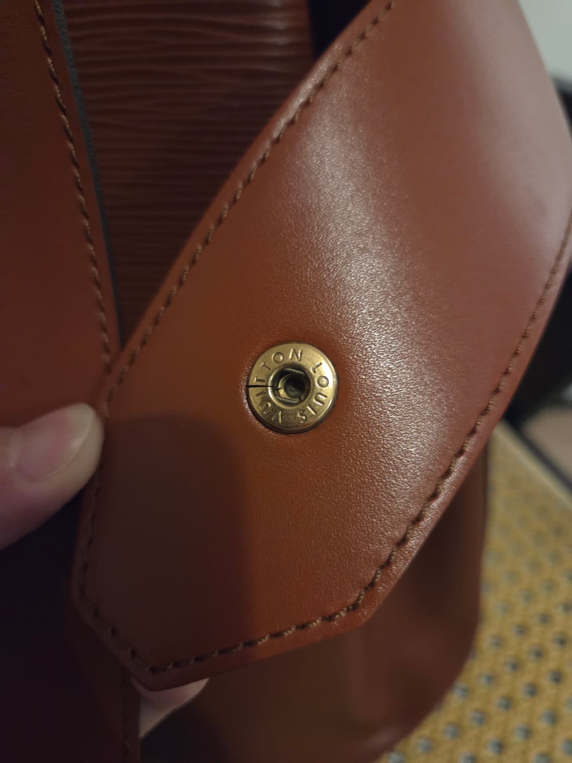 루이비통 삭데폴 삭 데 폴 에삐 브라운 GM 사이즈 상품이미지7
