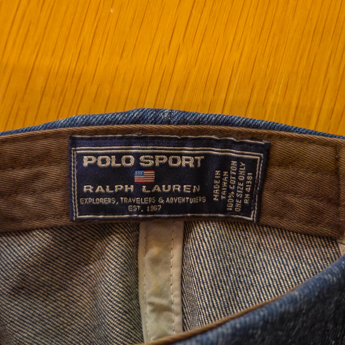 폴로 데님 볼캡 모자 상품이미지6