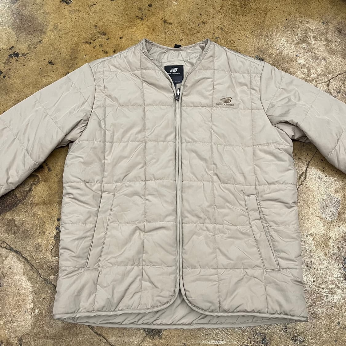 [정품/95,m] 뉴발란스 퀼팅 패딩 자켓 b10 상품이미지3