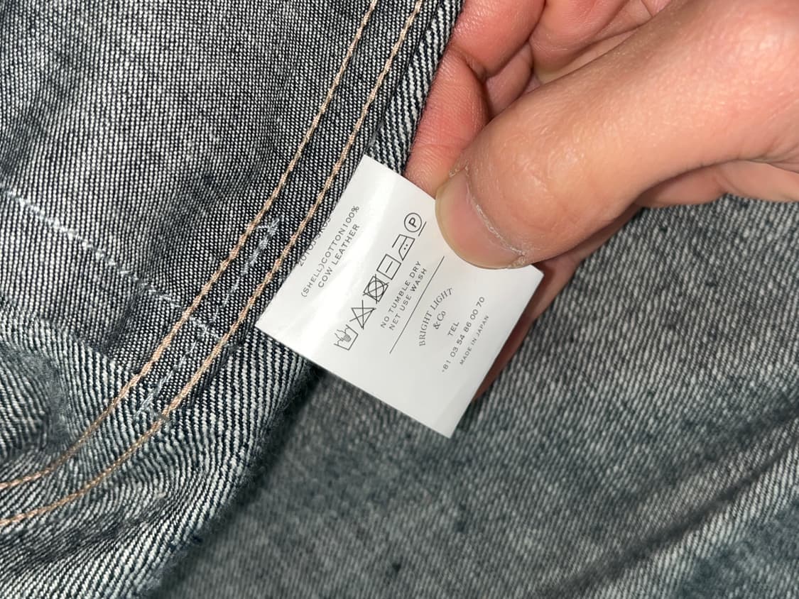 [38]올드조 2세대 데님 자켓 상품이미지7