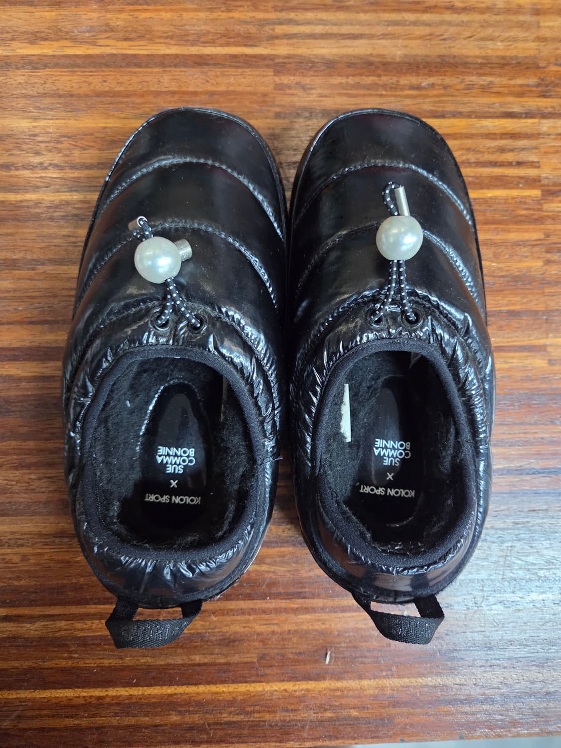 슈콤마보니 코오롱스포츠 패딩 뮬 슈즈 230 상품이미지1