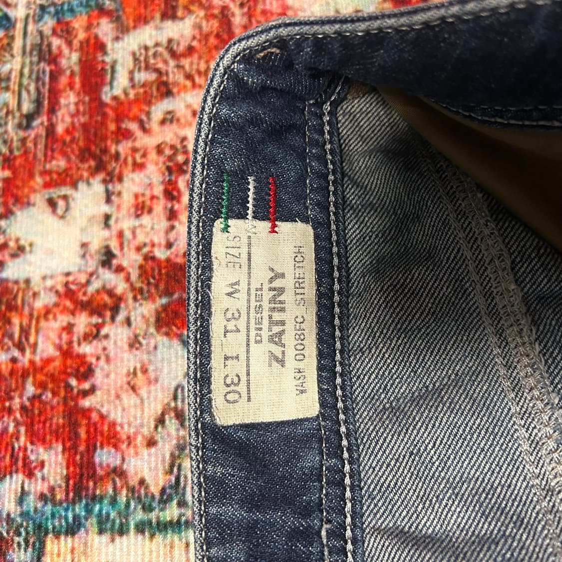 [31/30] 디젤 자티니 부츠컷 데님 팬츠 상품이미지5