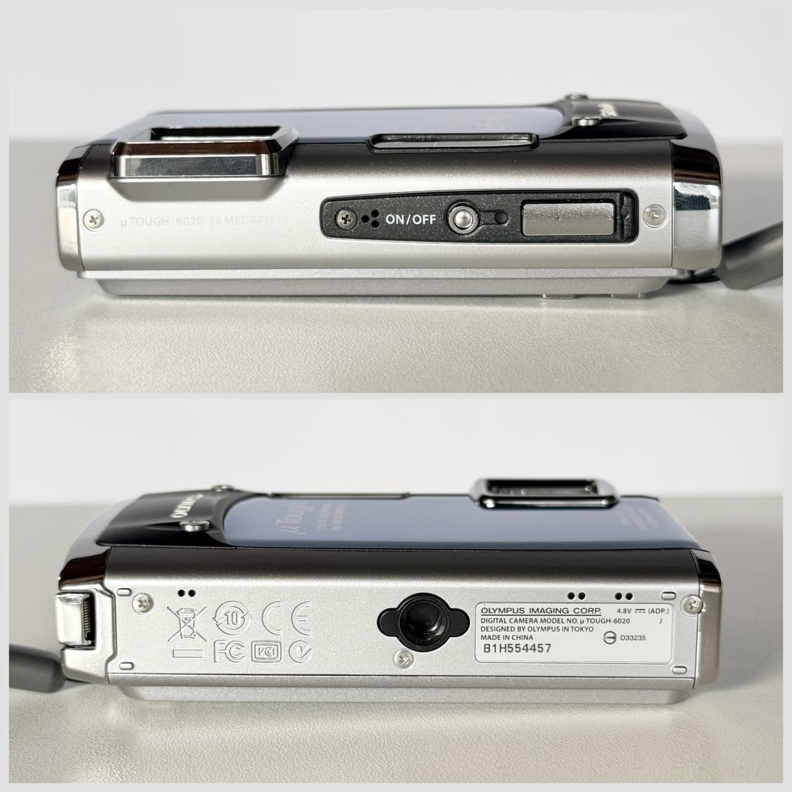 💙미품/풀박셋 💙올림푸스 뮤 터프6020 메탈릭블루 방수디카 상품이미지7