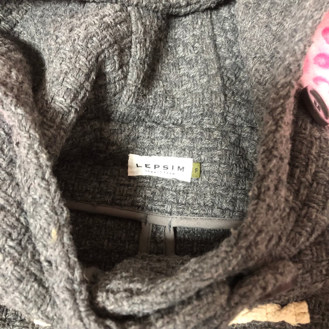 빈티지 갸루 모리걸 케이프 그레이 회색 아우터 자켓 상품이미지5