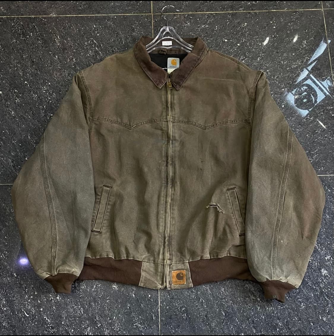 [4XL] 칼하트 J14 CHT 체스트넛 산타페 디트로이트 자켓 상품이미지1