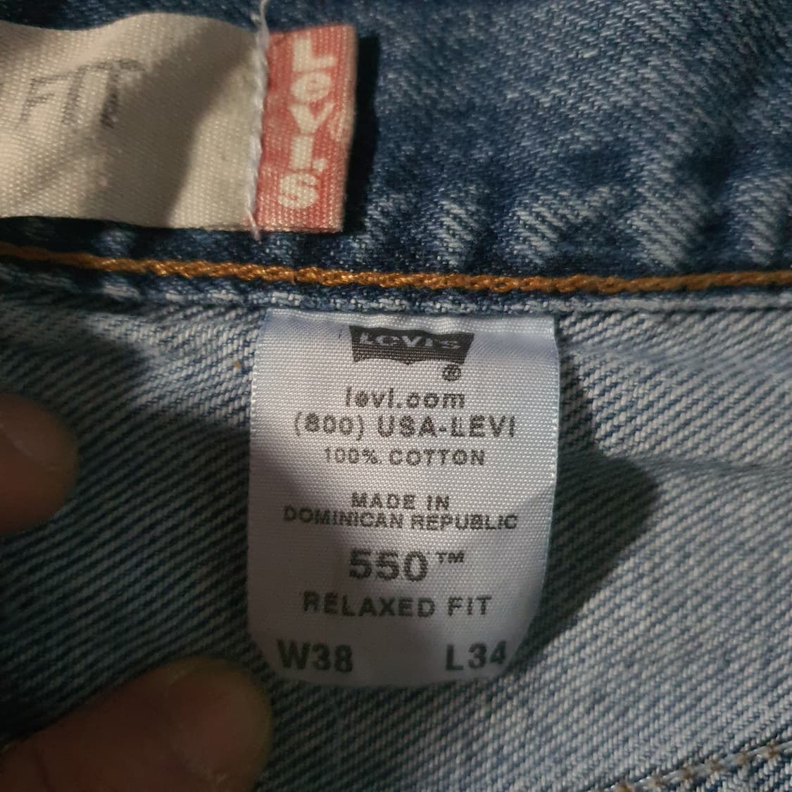 리바이스 550 빈티지  데님 No.23 상품이미지5