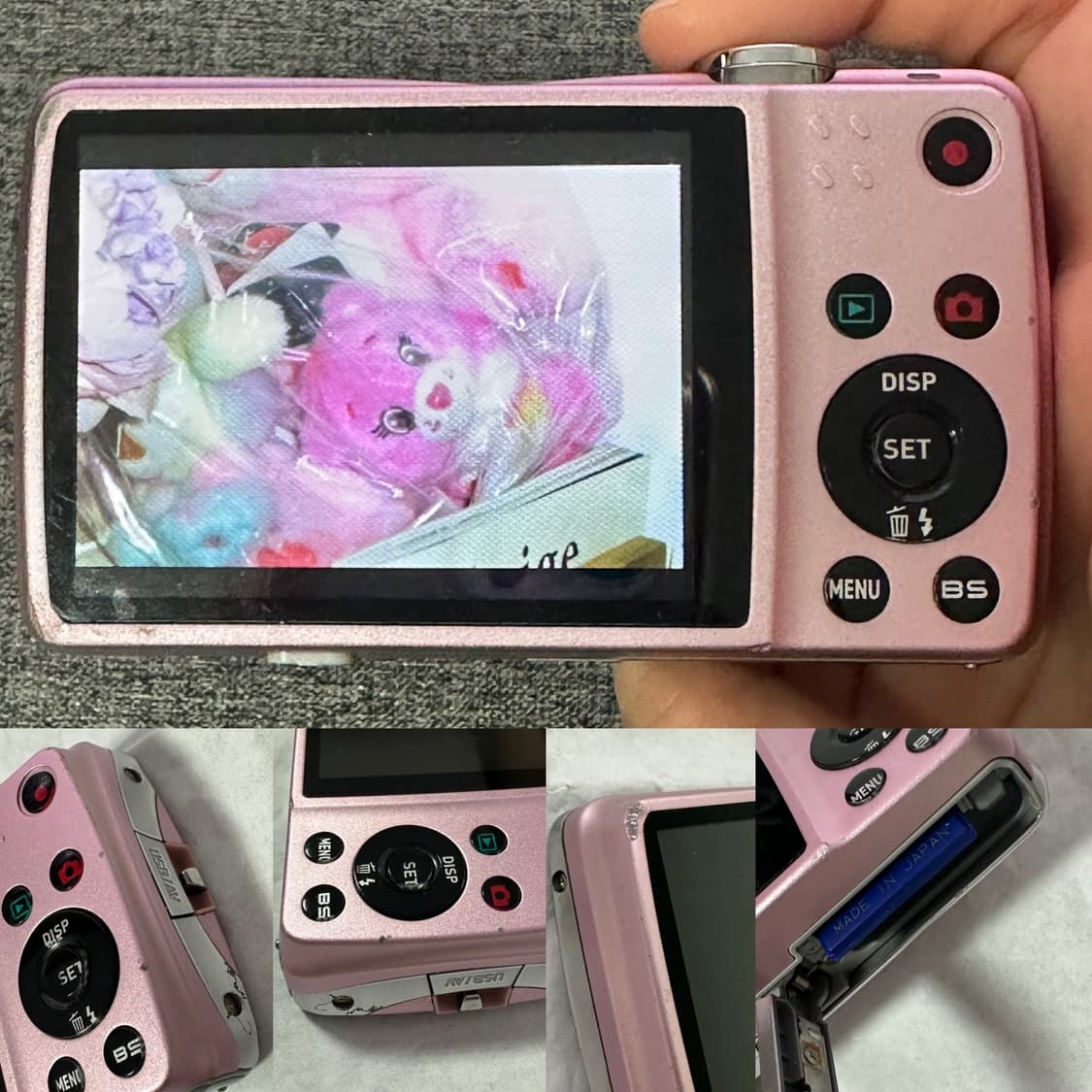 프나 채영 차정원 디카 🎀 카시오 엑슬림 ex-z550 (핑크) 상품이미지8