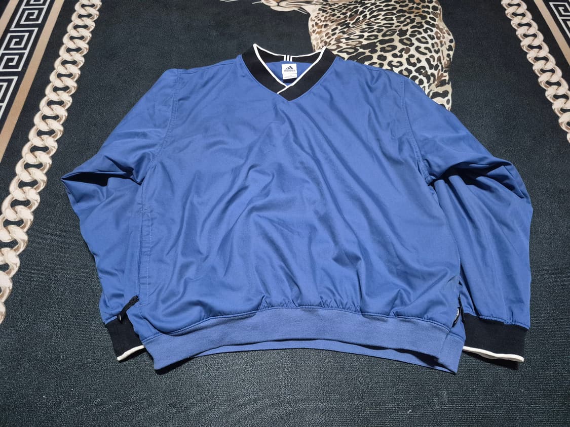 90's 아디다스 올드스쿨 우븐 웜업 L 정품 상품이미지1