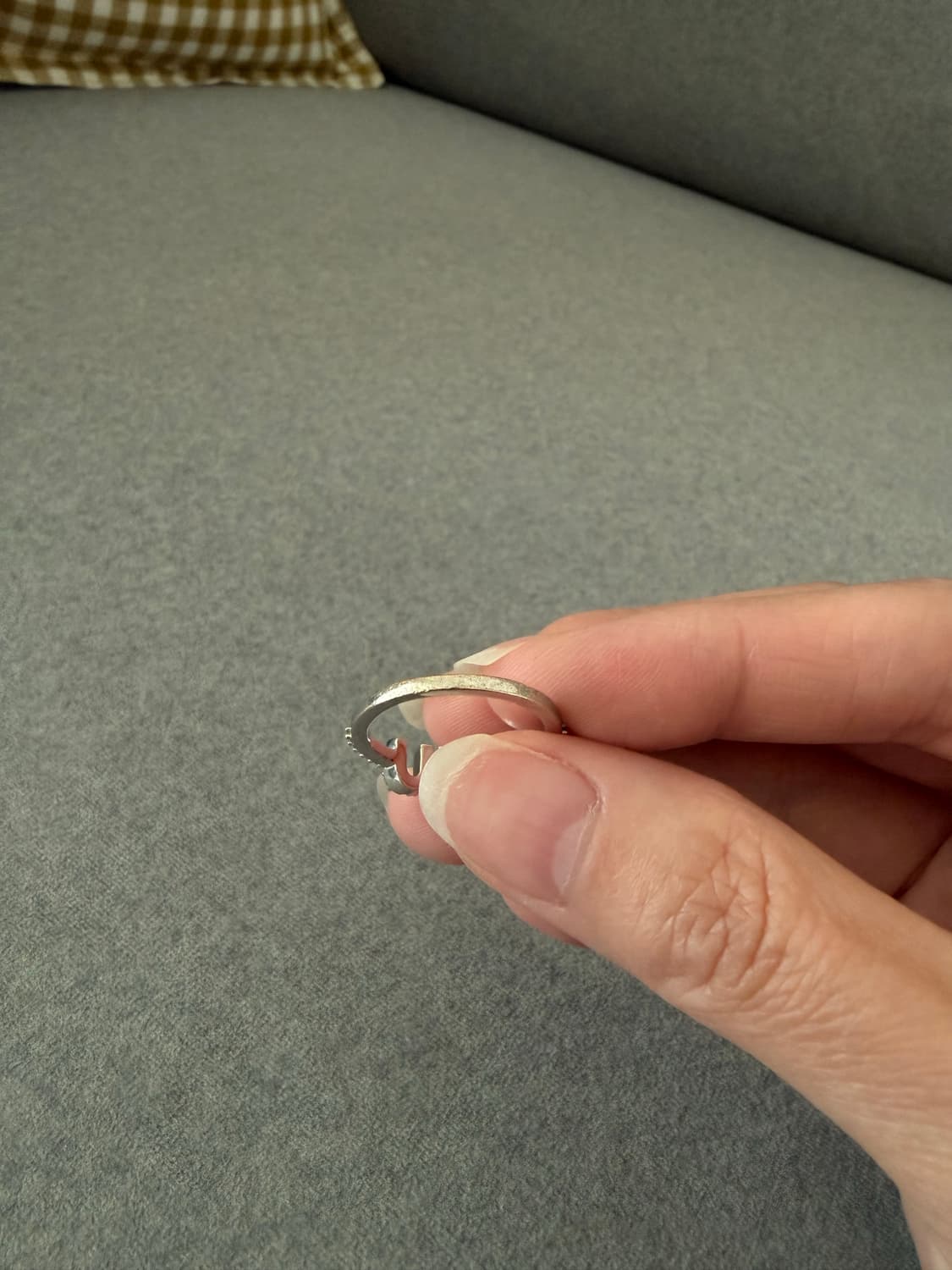 [급처] 미우미우 정품 크리스탈 반지 13호  상품이미지4