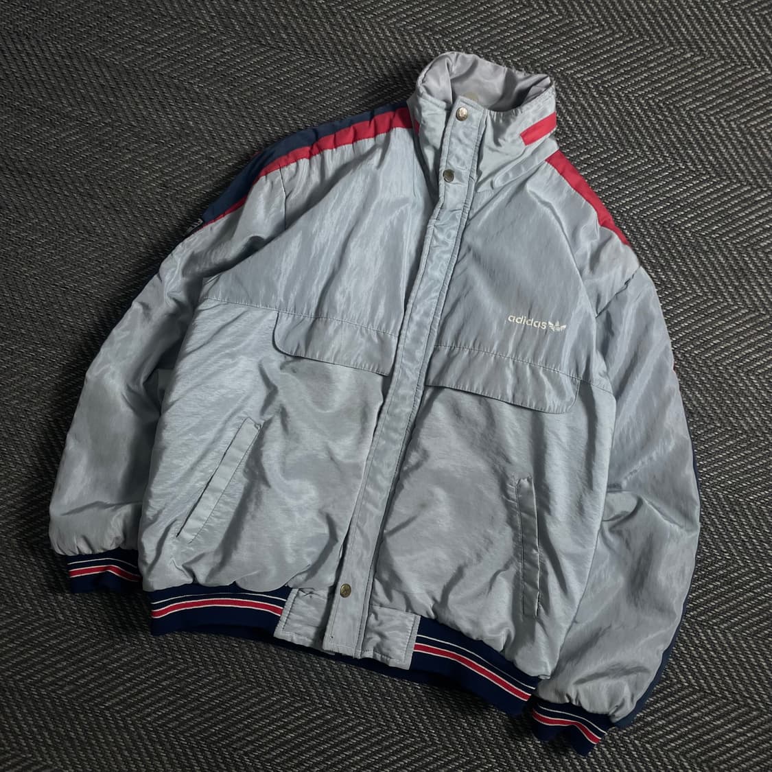 90s 아디다스 올드스쿨 배색 패디드 자켓y 4644 상품이미지1
