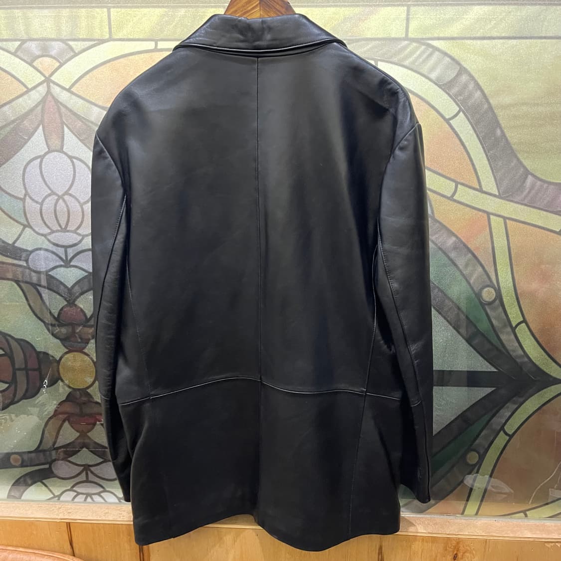 빈티지 램스킨 레더 블레이저 상품이미지7