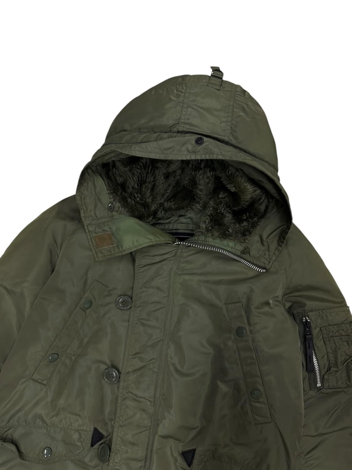 알파인더스트리 N3B 카키 (M) 상품이미지2