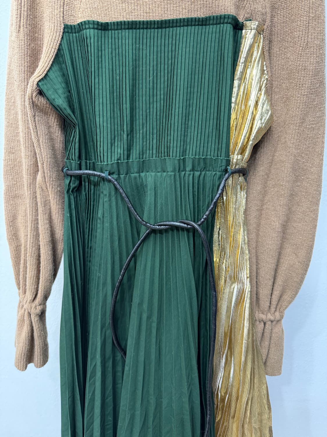 매장판정품) 사카이 니트 플리츠 롱 원피스 2 상품이미지3